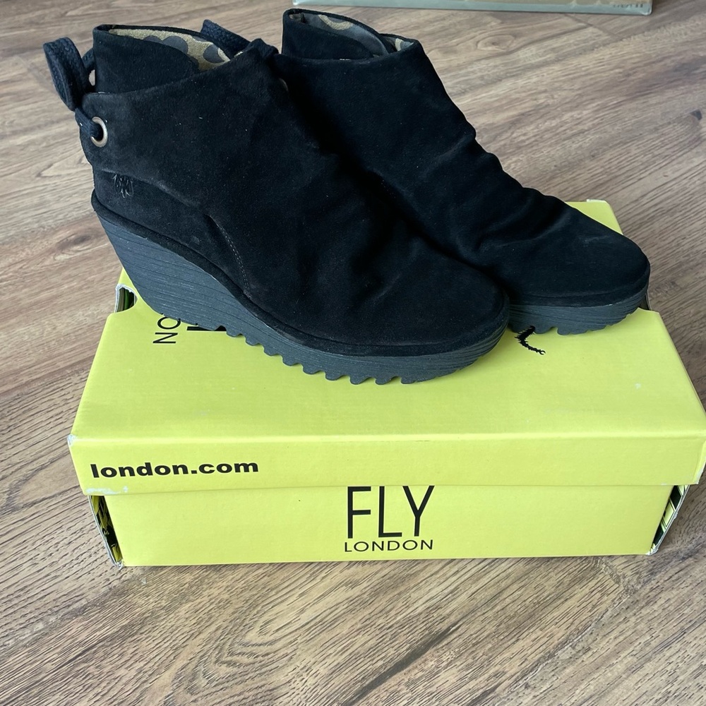 Fly London Suede Ankle Boots